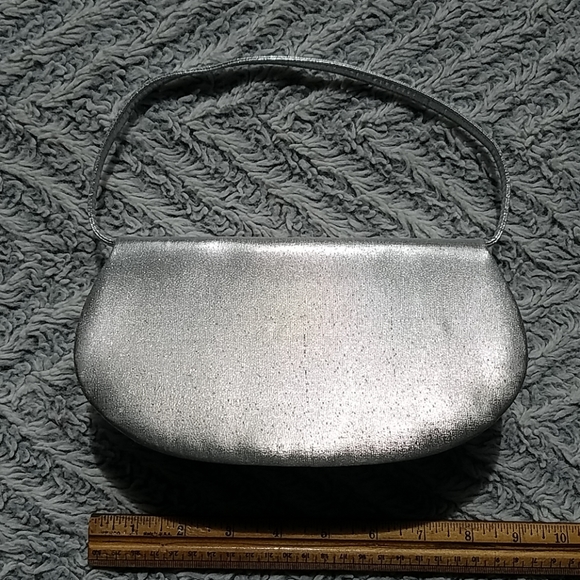 Silver convertible handbag - Picture 2 of 4
